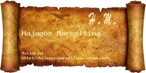 Hajagos Marcellina névjegykártya